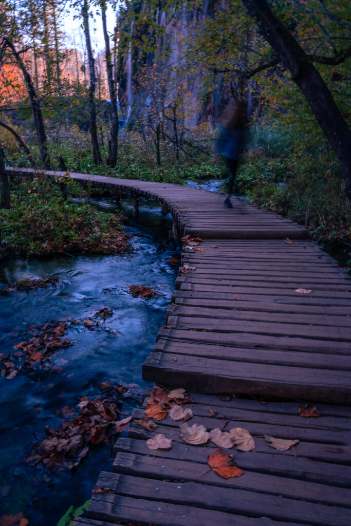 trail at Plitvice Lakes