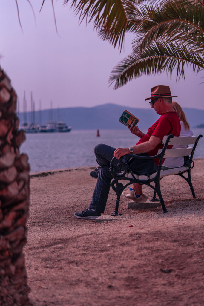 Trogir, Sandstone, Old Town, resting