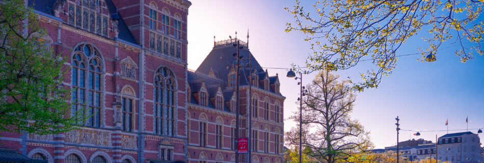 Spring, Netherlands, Amsterdam, Morning, Rijksmuseum