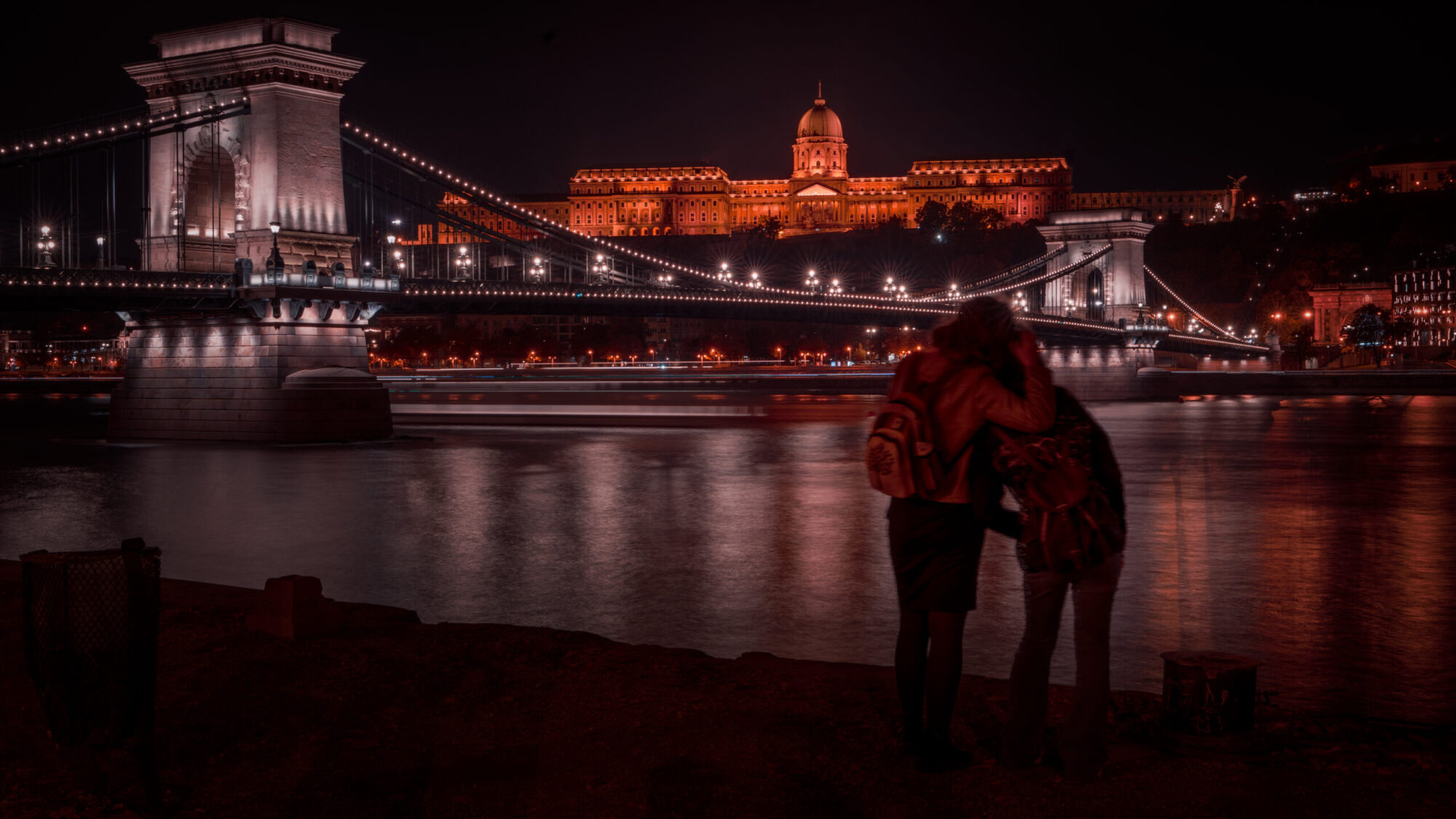 Buda Castle Budapest Night photography