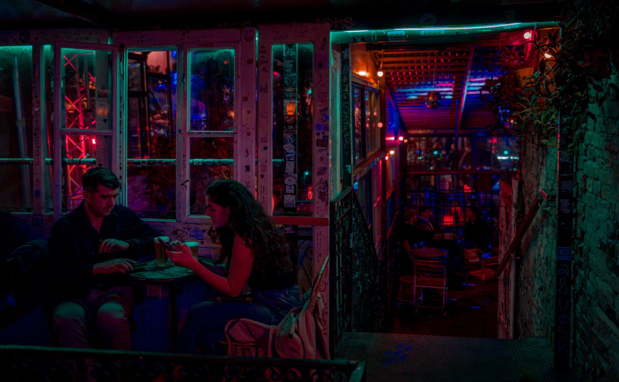 Szimpla Kert Ruin Bar Budapest interior
