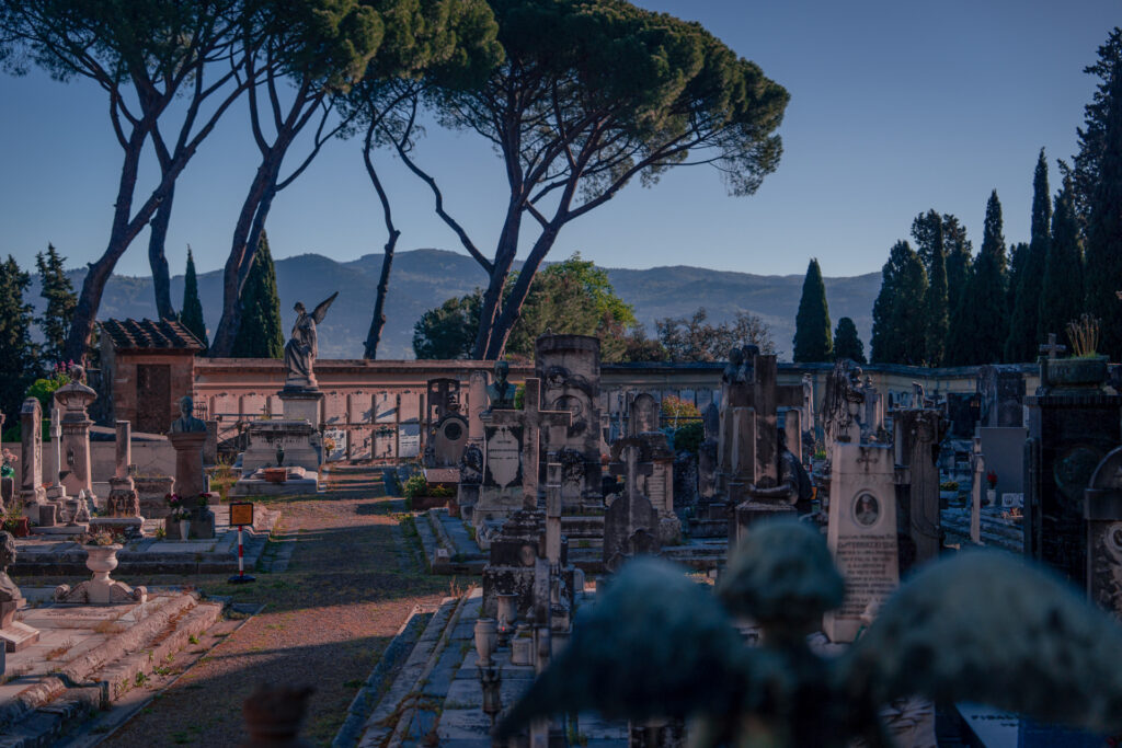 Basilica-di-San-Miniato-graveyard-tombstones-travel-florence