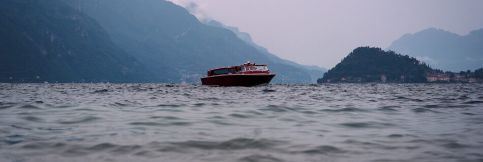 Lake-Como-Family-road-trip-in-Northern-Italy-Wooden-boat