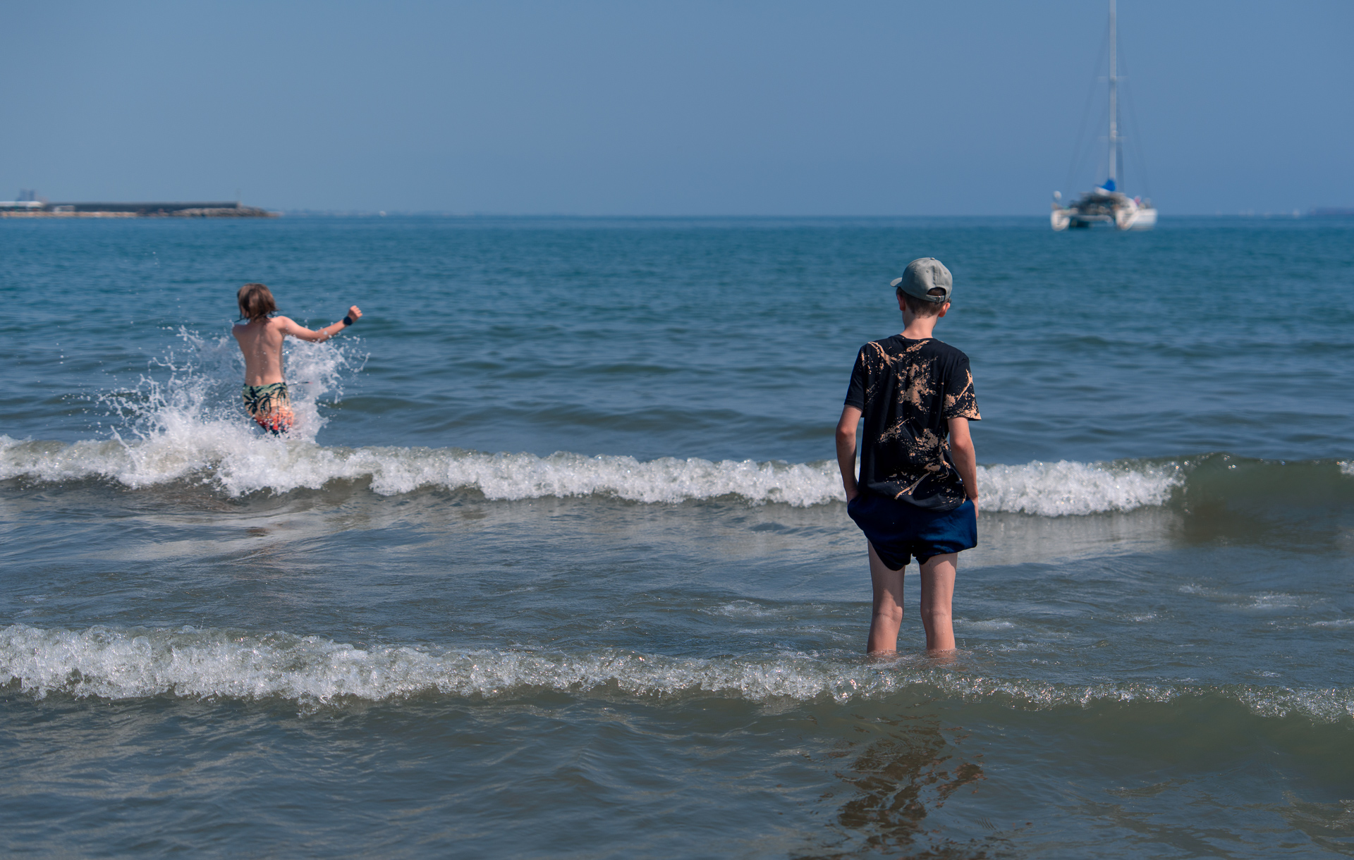 Amalfi-Coast-Italy-Trip-26b-Lungomare-di-Salerno-Seafront-Beach-swim