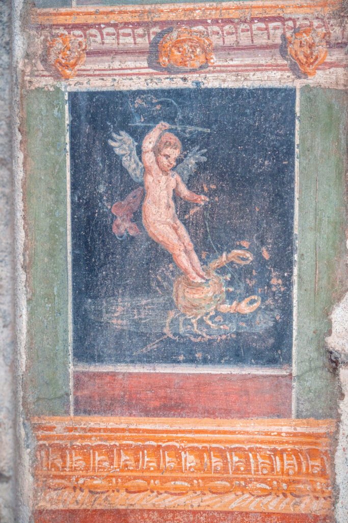 Pompei Scavi Archeologici - Wall Decoration Villa