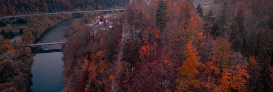 Orava Castle at Sunset - Slovenia Photography Road Trip