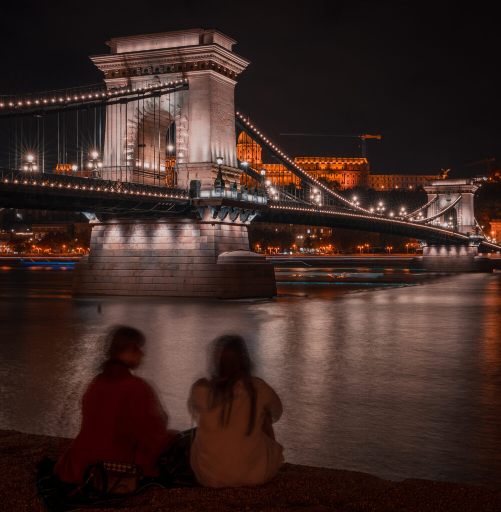 Széchenyi Chain Bridge at Night 
