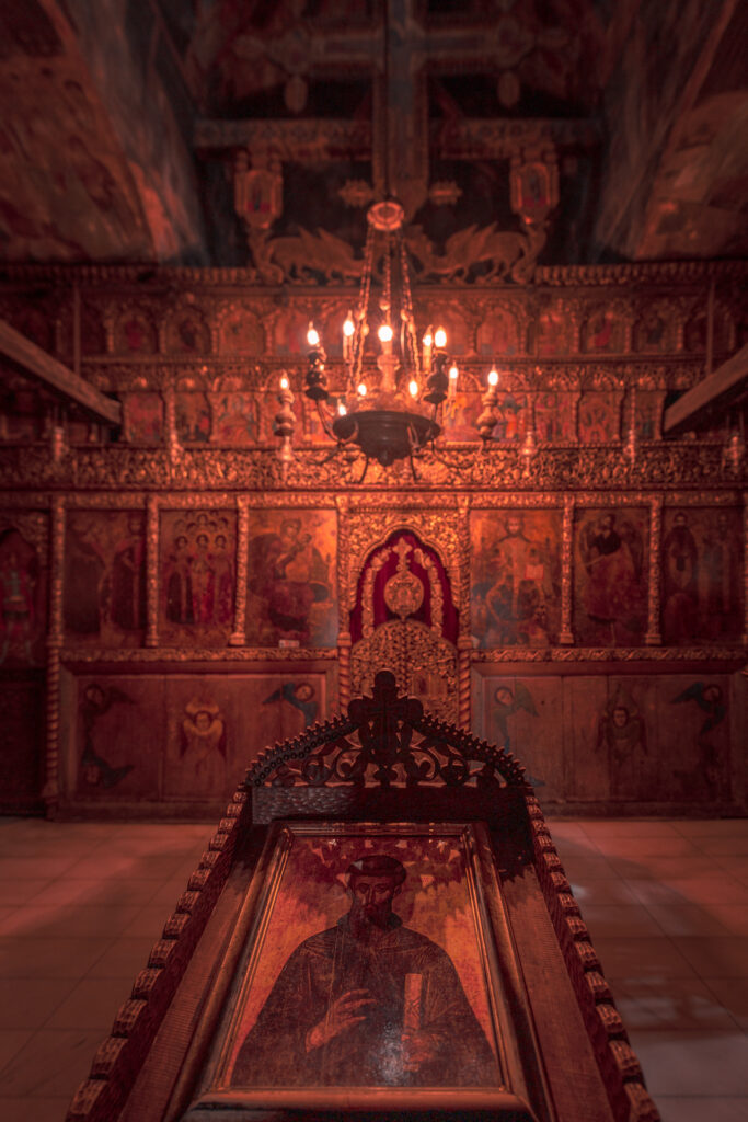 Saint Naum Monastery Interior - Lake Ohrid - North Macedonia