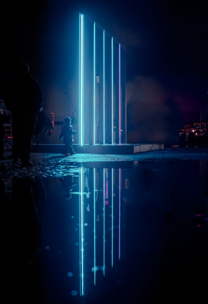 Nobel Week Lights 2025 Stockholm - Limina - Kid Walking into Portal