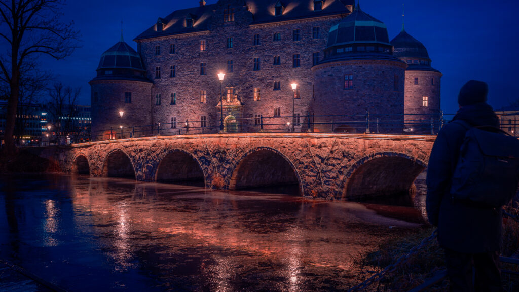 Örebro Castle (Slott) Bridge - Travel Photography - Örebro Sweden