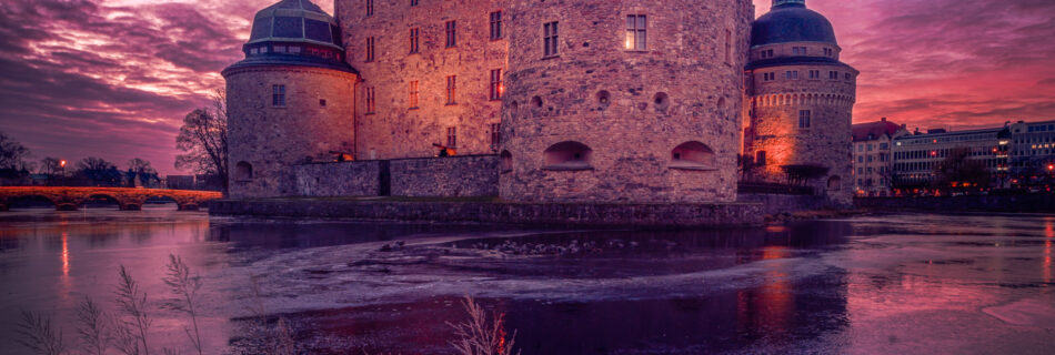 Örebro Castle (Slott) Sunrice - Travel Photography - Örebro Sweden