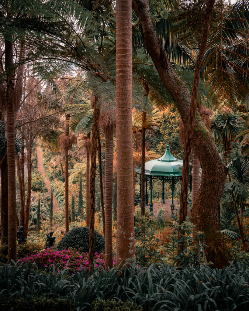 Monte Palace Tropical Garden Madeira - Palms and Gazebo