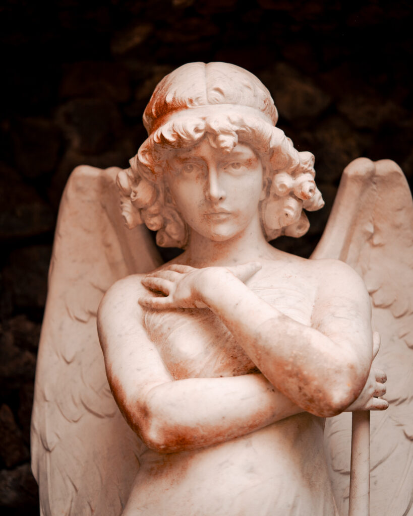 Monte Palace Tropical Garden Madeira - Statue of Angel