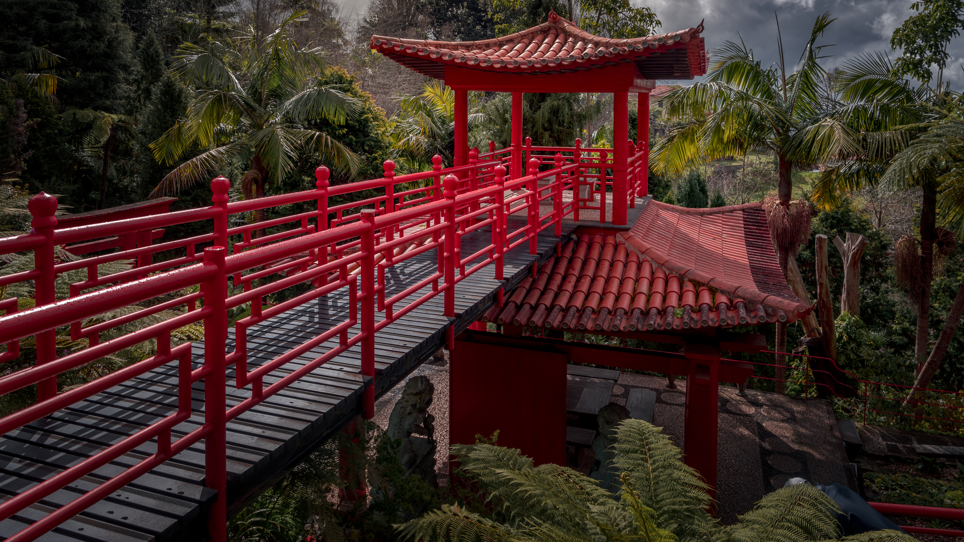 Monte Palace Tropical Garden Madeira - Pagoda Path