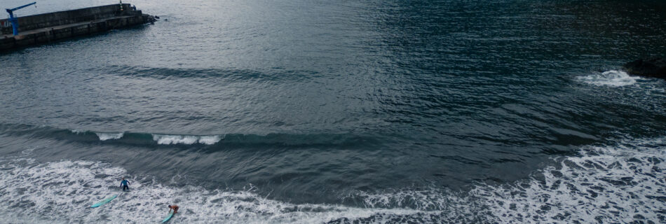 Praia do Seixal near Porto Moniz Madeira Portugal - Black Sand Beach and Surfing