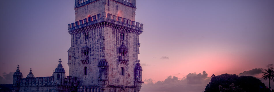 Belém Tower - Sunset at Lisbons Belem Portugal - Sunset Photographer