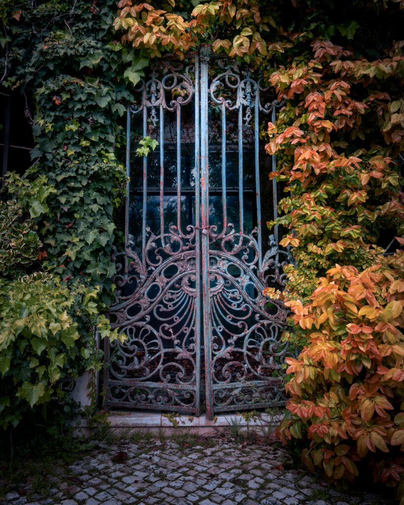 Tropical Botanical Garden - Garden Gate - Lisbon Portugal