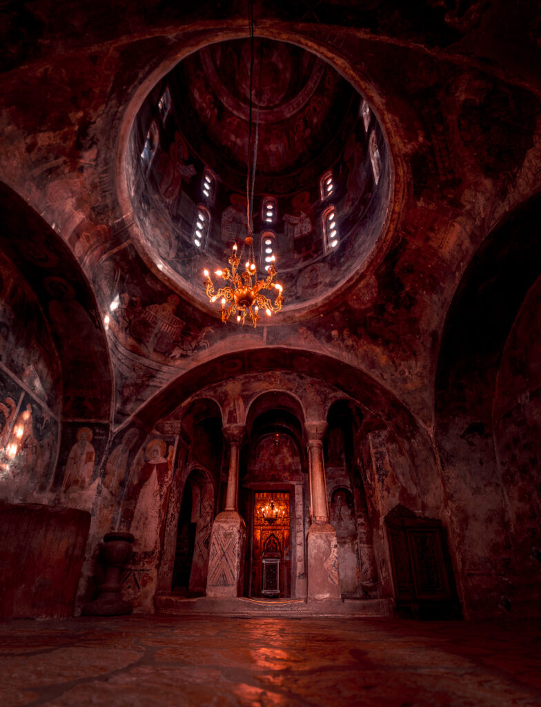 Saint Naum Monastery Celing Inside - North Macedonia - Photography Road Trip in the Balkans